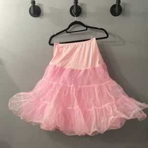 Pink crinoline